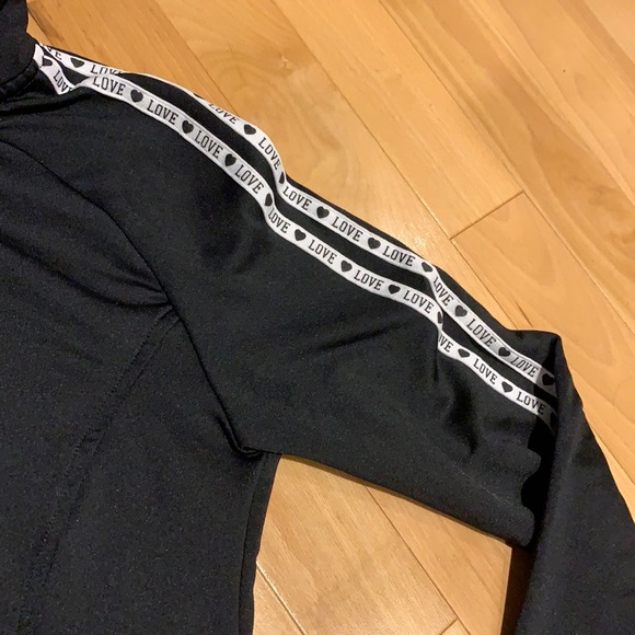 EUC Urban Kids Black Warmup Jacket full zip -size L(14/16) - Picture 3 of 8